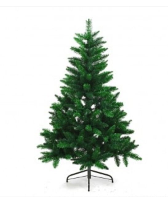 ARBOL 120CM VERDE BASE METAL