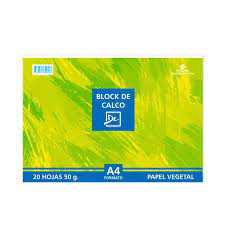 BLOCK CALCO A4 DL 20H
