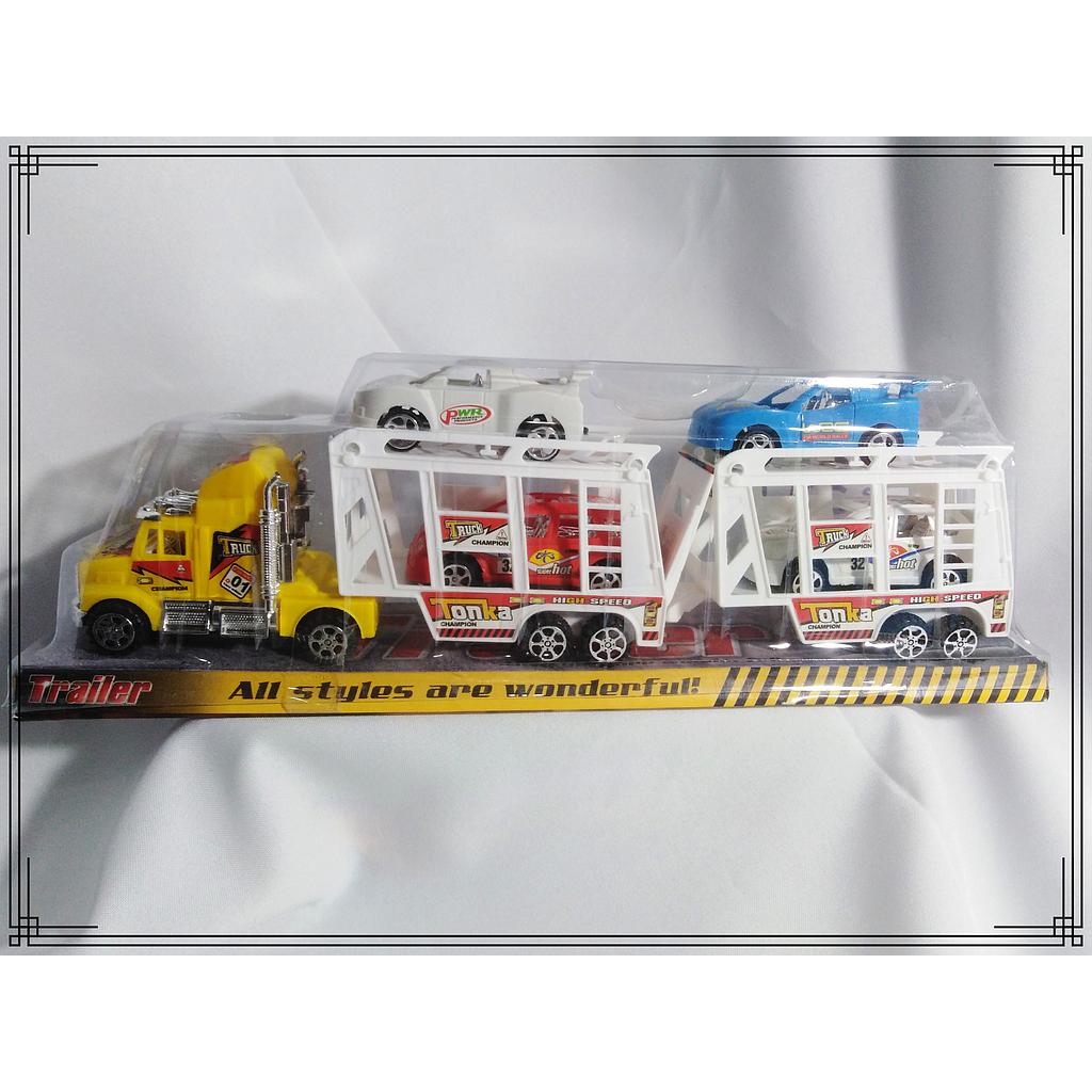 CAMION C/4 AUTOS TRAILER