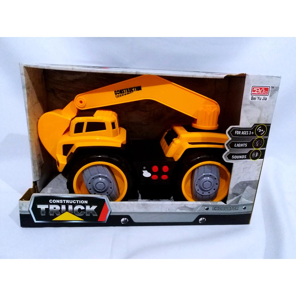 CAMION  CON PALA LUZ Y SONIDO