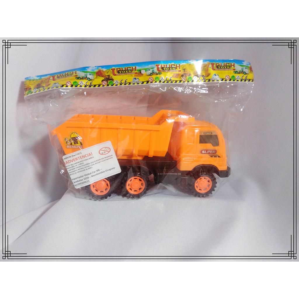 CAMION C/VOLCADORA 30CM BOLSA