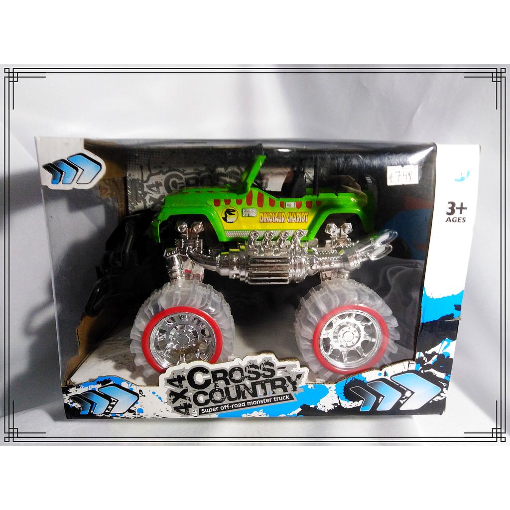 CAMIONETA 4X4 CROSS COUNTRY RUEDAS SILICONA