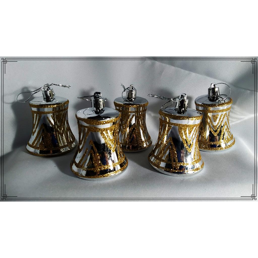 CAMPANA 6 CM C/GLITER