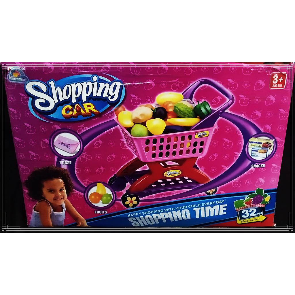 CARRO DE SHOPPING C/VERDURAS