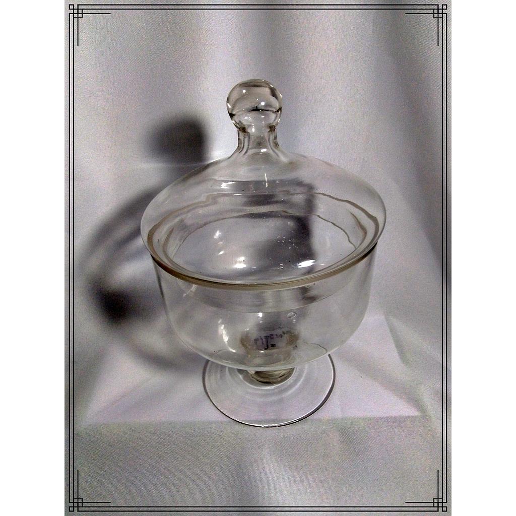 COPON DE VIDRIO C/TAPA 30CM