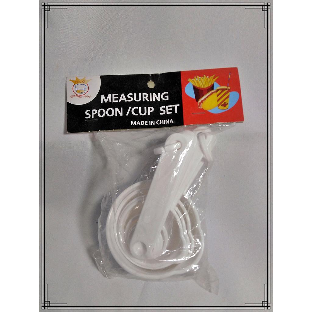 CUCHARA Y TAZAS DE MEDIDA