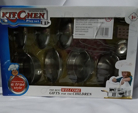 JUEGO DE COCINA METAL EN CAJA