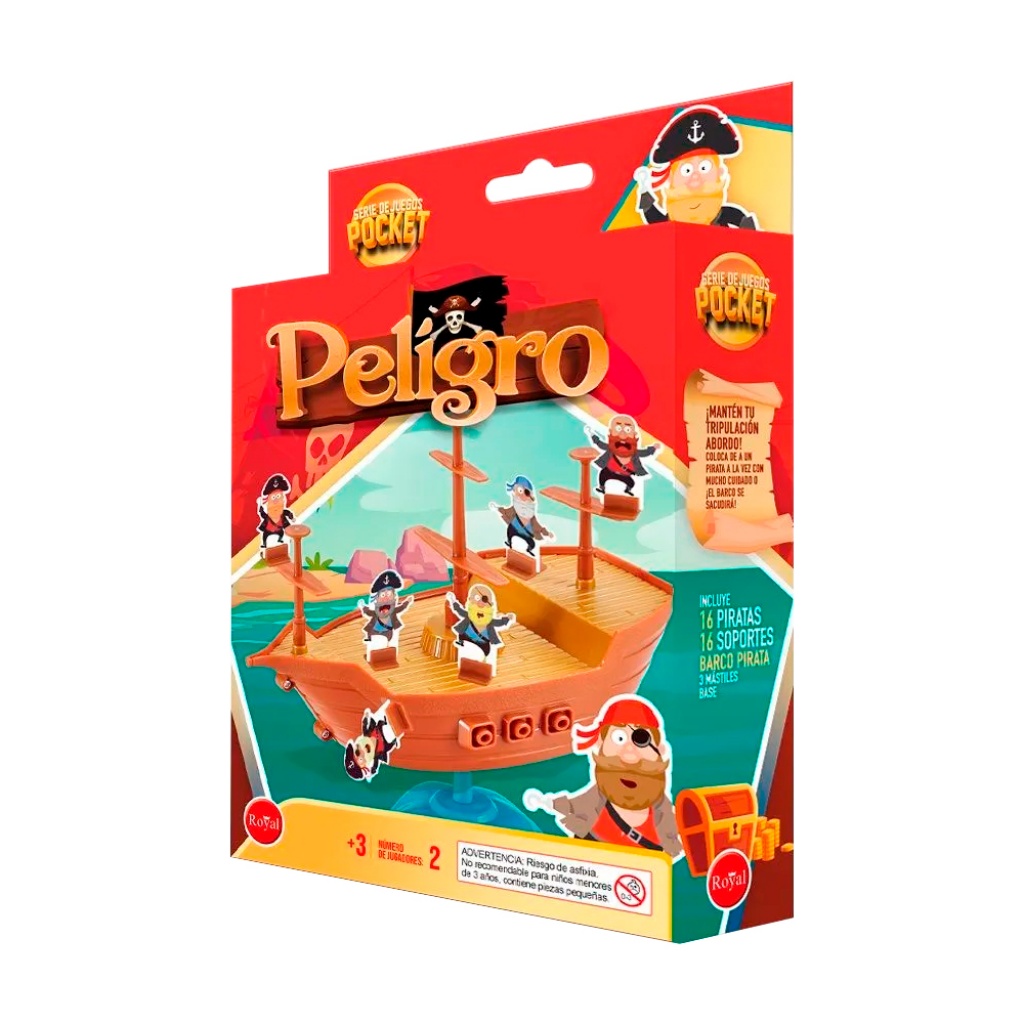 JUEGO DE MESA PELIGRO PIRATAS