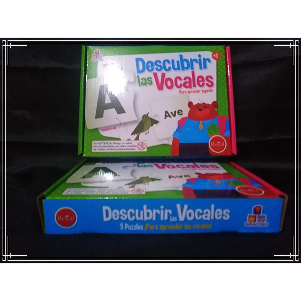 JUEGO DE MESA DESCUBRIR VOCALES ROYAL