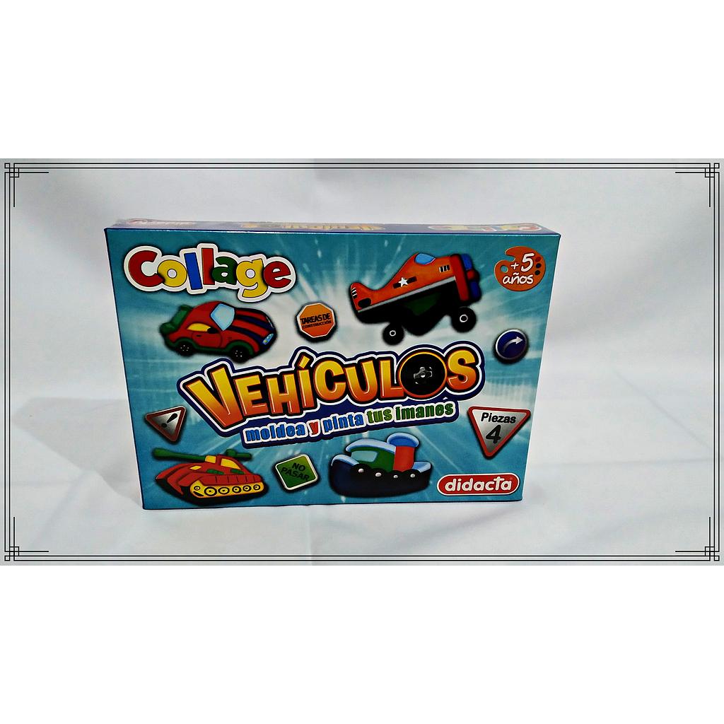 JUEGO DE MESA Vehiculos IMAN EN YESO