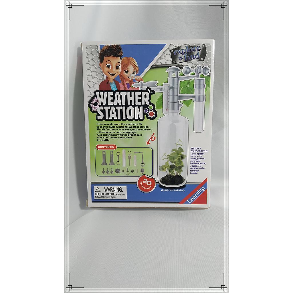 JUEGO DE METEOROLOGIA CIENTIFICO CAJA