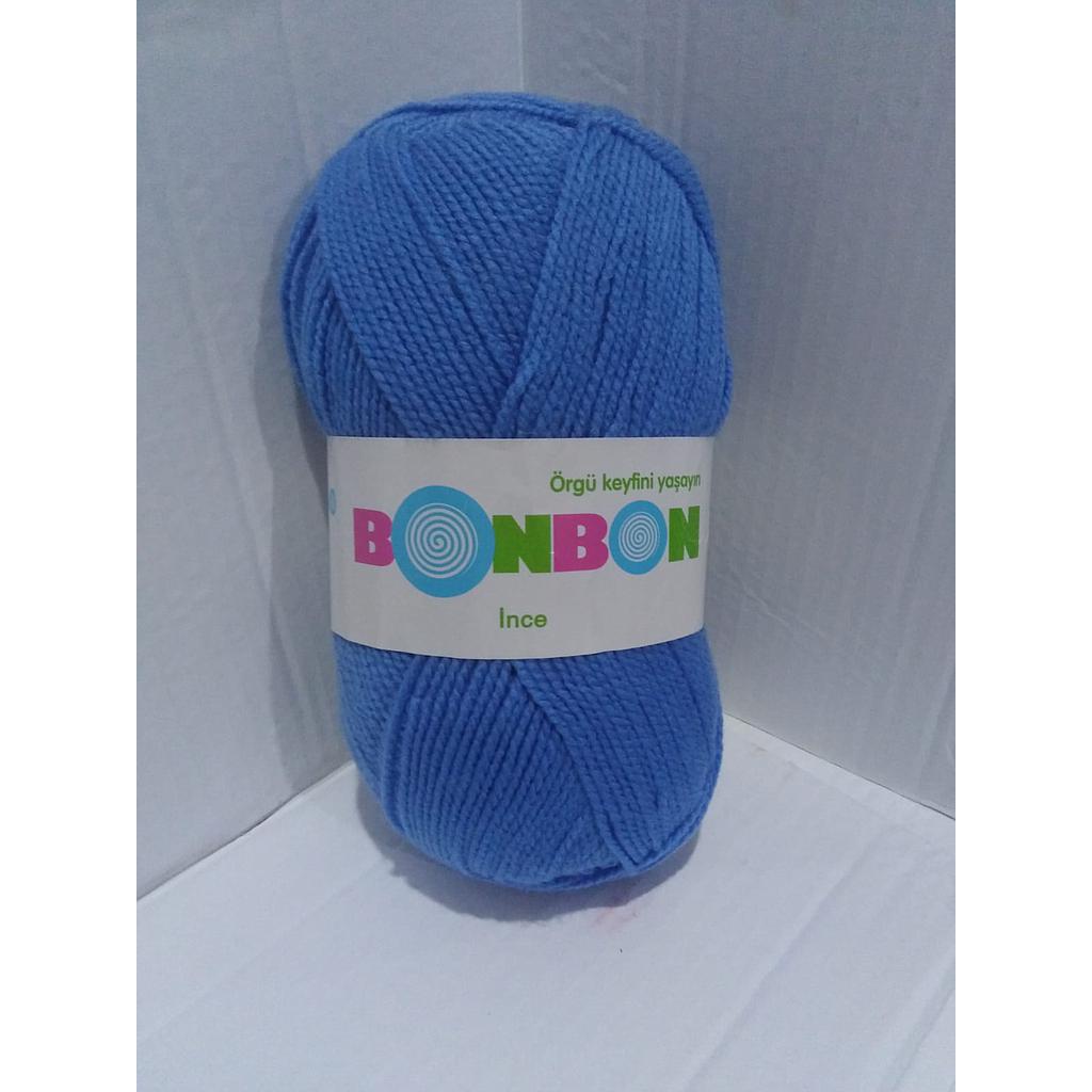 LANA 100 GRS BONBON INCE AZUL JEAN 