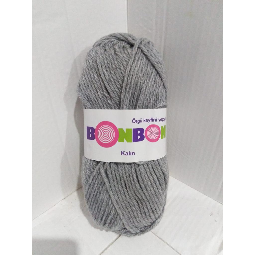 LANA 100 GRS BONBON KALIN GRIS
