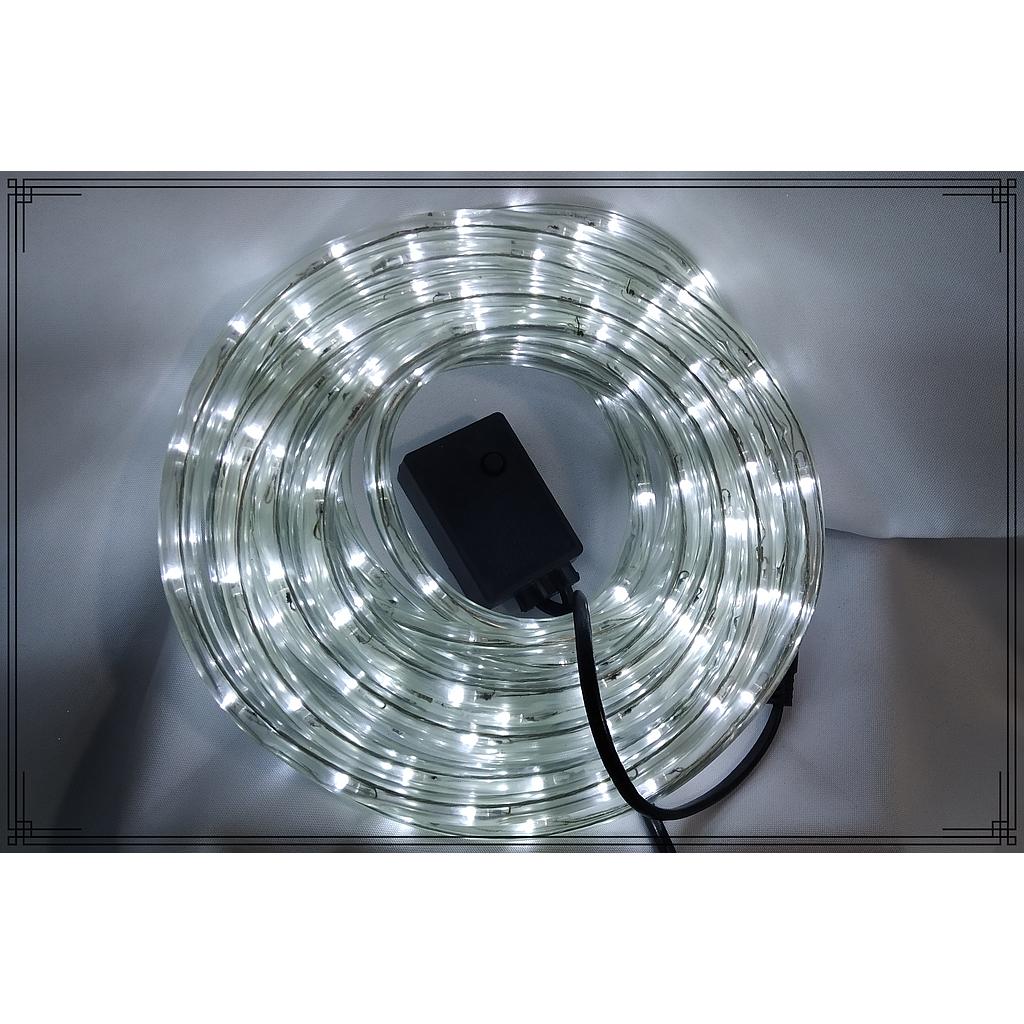 MANGUERA SILICONA 10MT LED BLANCA