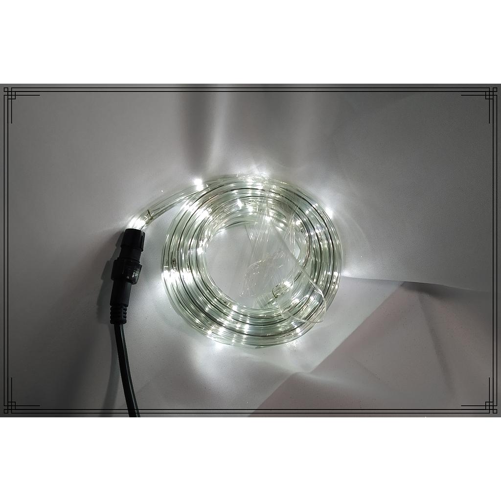 MANGUERA SILICONA 4MT BLANCA