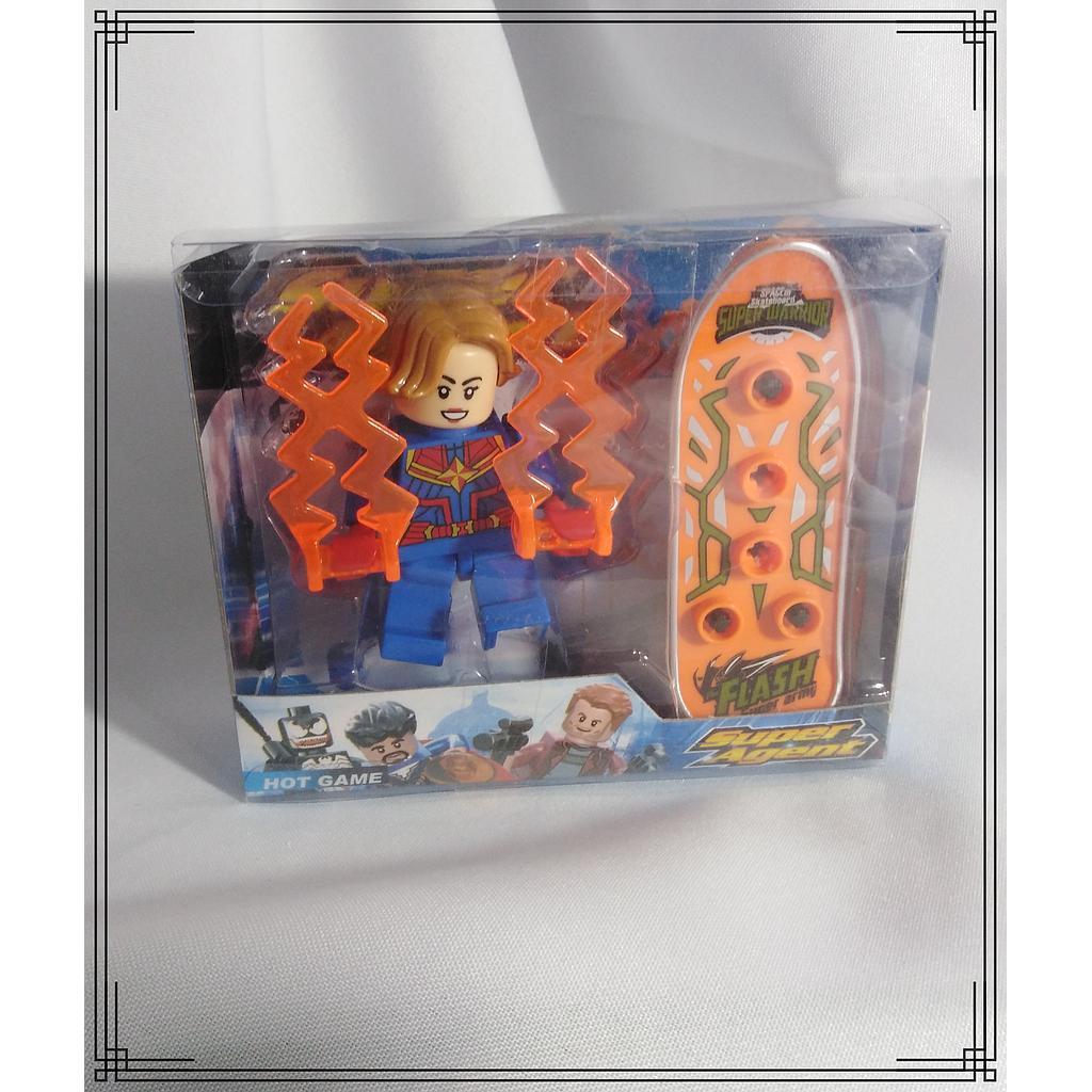 MUÑECO DED ACCION C/ACC T/LEGO
