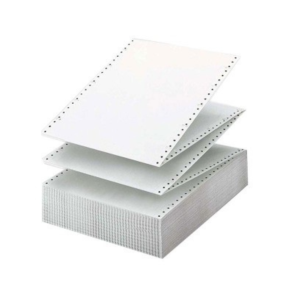 PAPEL FANFOLD C/DESBORDE  X1000H