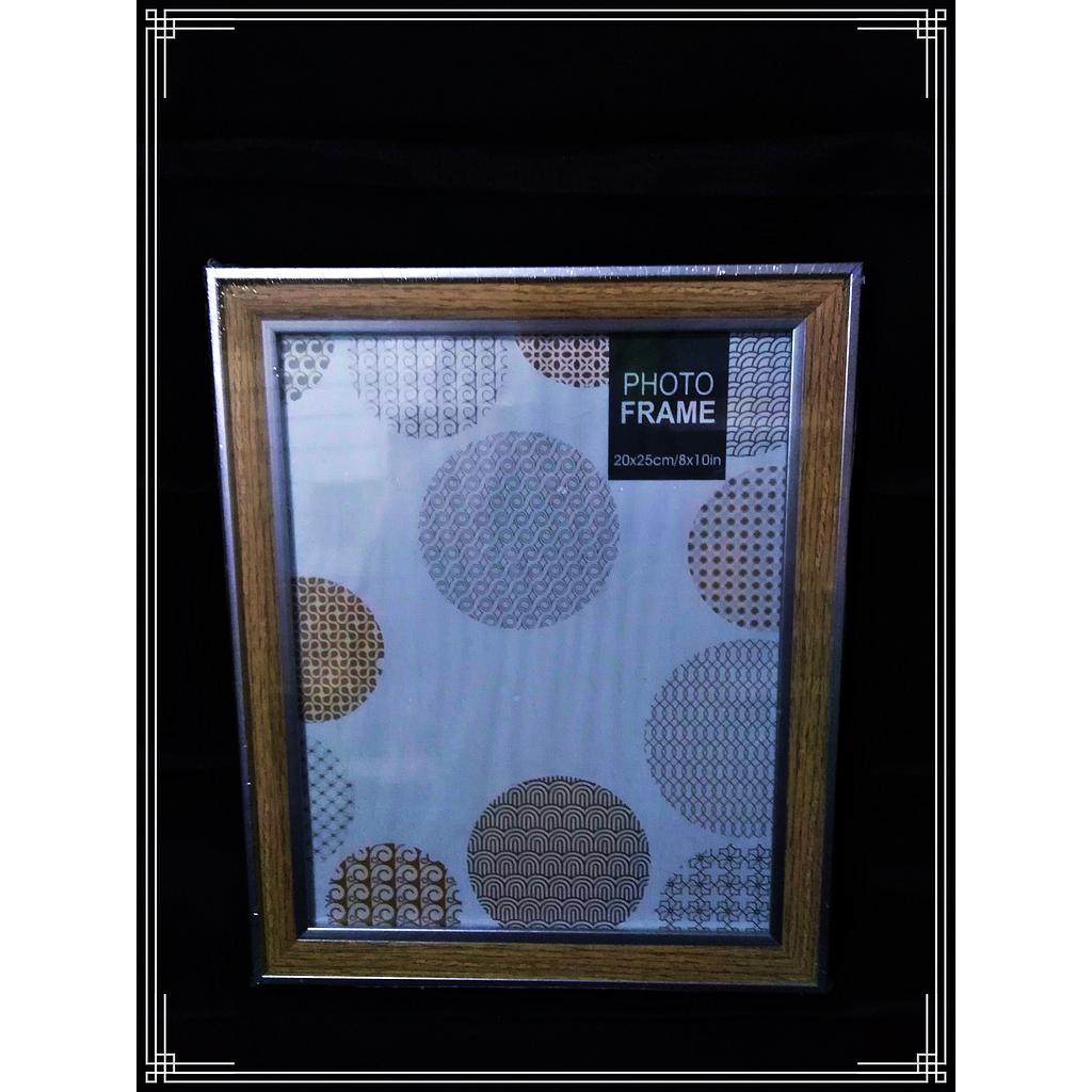 PORTARRETRATO 20X25 MARCO MADERA DOBLE