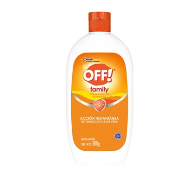 REPELENTE OFF CREMA 200 GR