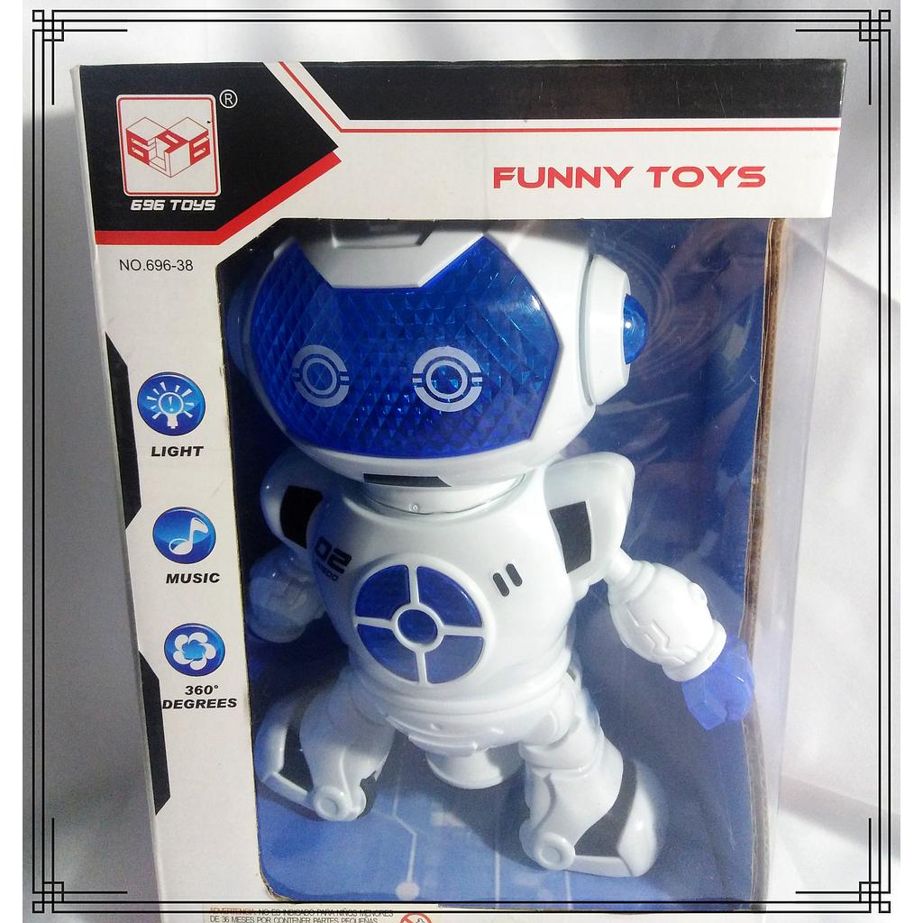 ROBOT LUZ Y SONIDO 360°