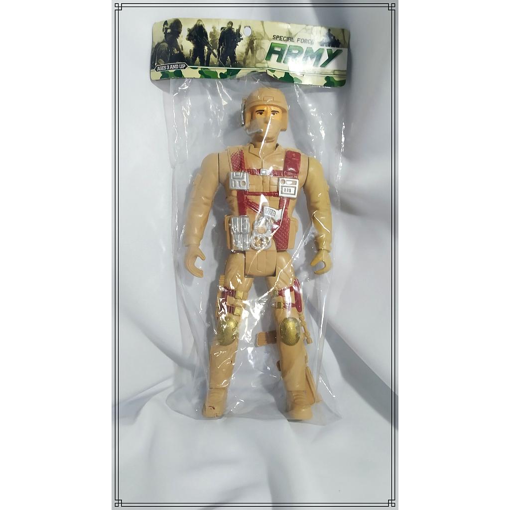 SOLDADO 30CM BEIGE EN BOLSA