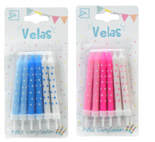 VELA X12 C/ESTRELLAS