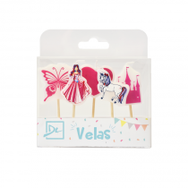 VELA X5 PRINCESA C/CABALLO Y OTROS