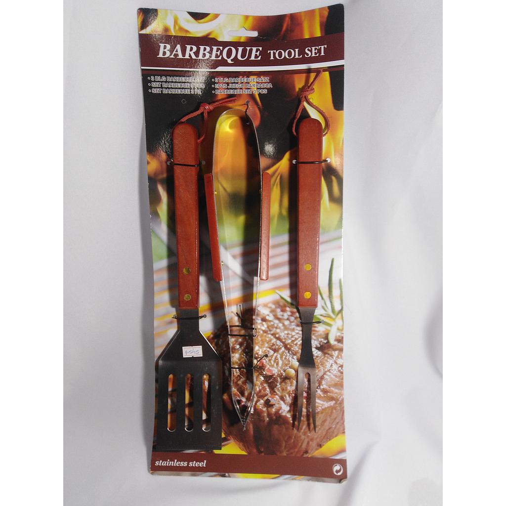 SET P/PARILLA 3 PZ