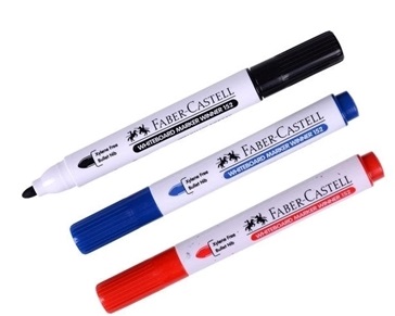 MARCADOR P/PIZARRA FABER NEGRO